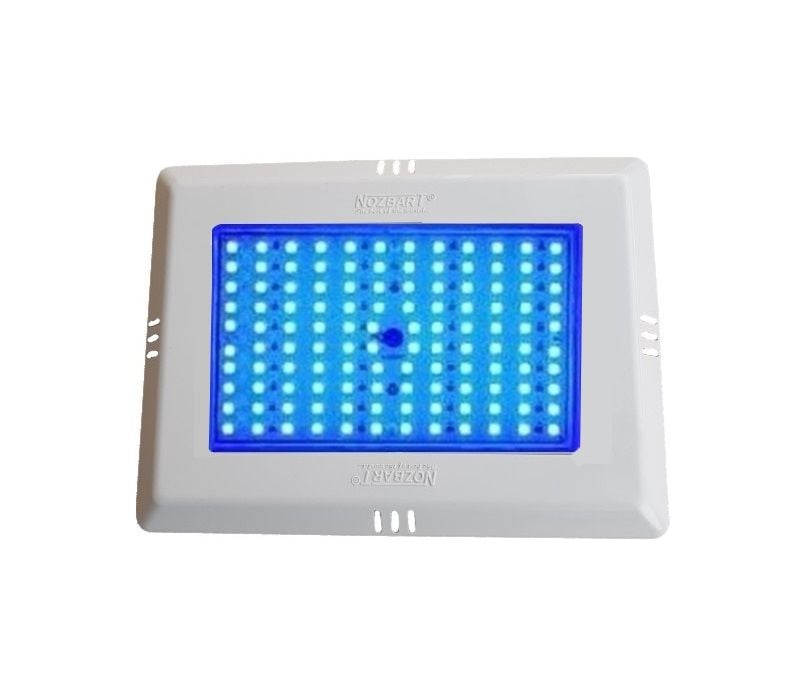 Flat Sıva Üstü Dikdörtgen Mini Işıl Serisi Led Havuz Lambası Mavi Işık