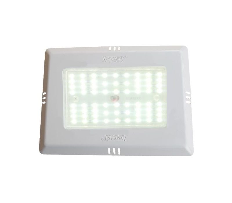 Flat Sıva Üstü Dikdörtgen Mini Işıl Serisi Led Havuz Lambası Beyaz Işık