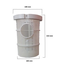 Nozbart 0.5-0.75-1hp Şirin Seri Havuz Pompası Ön Sepet