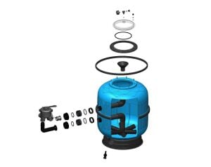 Gemaş Selçuk BL Yüksek Hız Kum Filtresi Ø 900mm