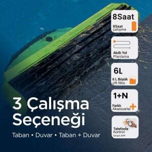 Goodrob King 500 Şarjlı Kablosuz Havuz Robotu