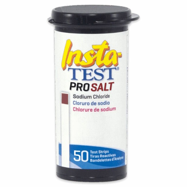 İnsta-TEST ® PROSALT Sodyum Klorür (Tuz) Test Şeritleri