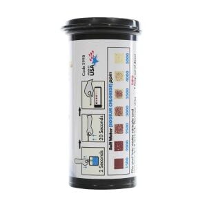 İnsta-TEST ® PROSALT Sodyum Klorür (Tuz) Test Şeritleri