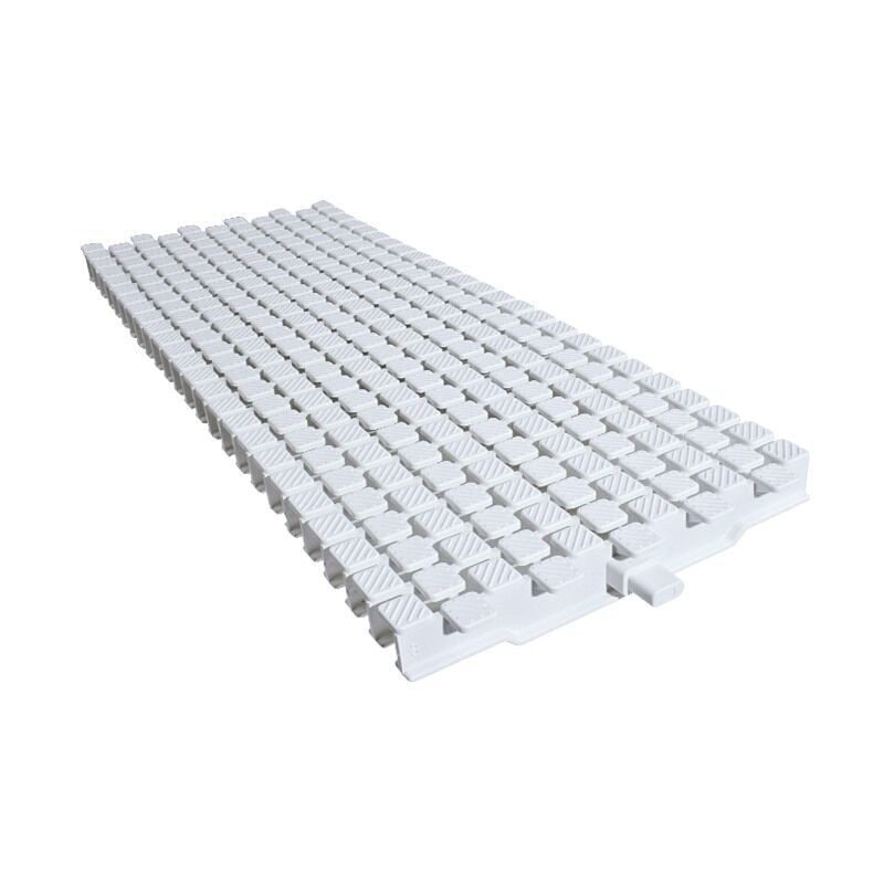 25cm Tek Geçme Kare Model Havuz Kenar Izgarası